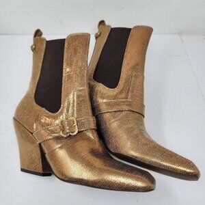 Sam Edelman Womens Suzette Buckle Western Bootie, Women's 9